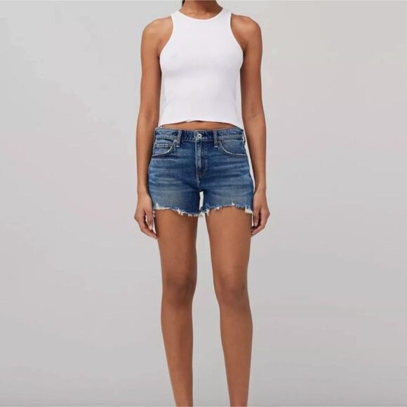 Fossil girlfriend cutoff Jean shorts size 27 - Picture 1 of 7